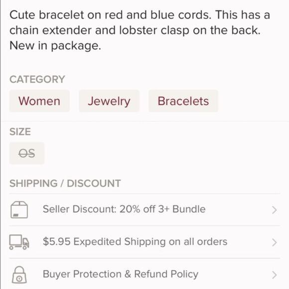 Tennis Bracelet  - Picture 3 of 3